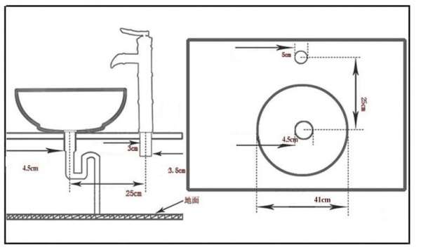 Chậu rửa lavabo nghệ thuật LAV0048 – Chất liệu gốm sứ cao cấp