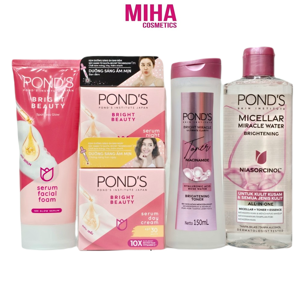 Bộ 5 sản phẩm dưỡng trắng da pond's white beauty