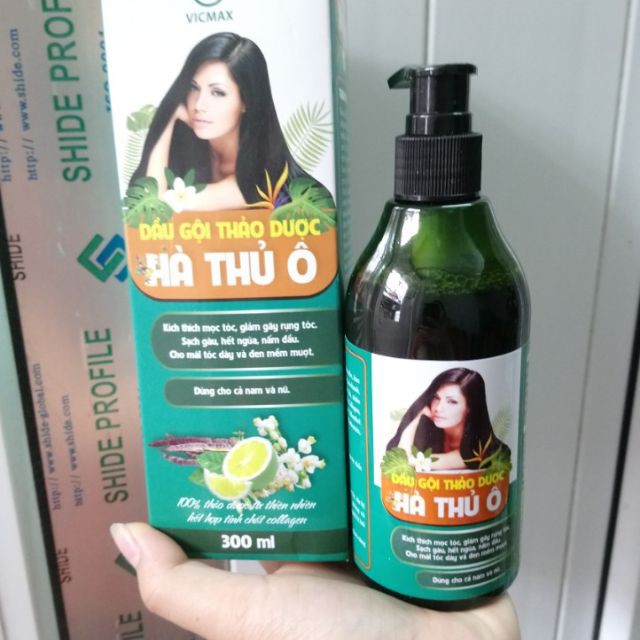 Dầu gội hà thủ ô