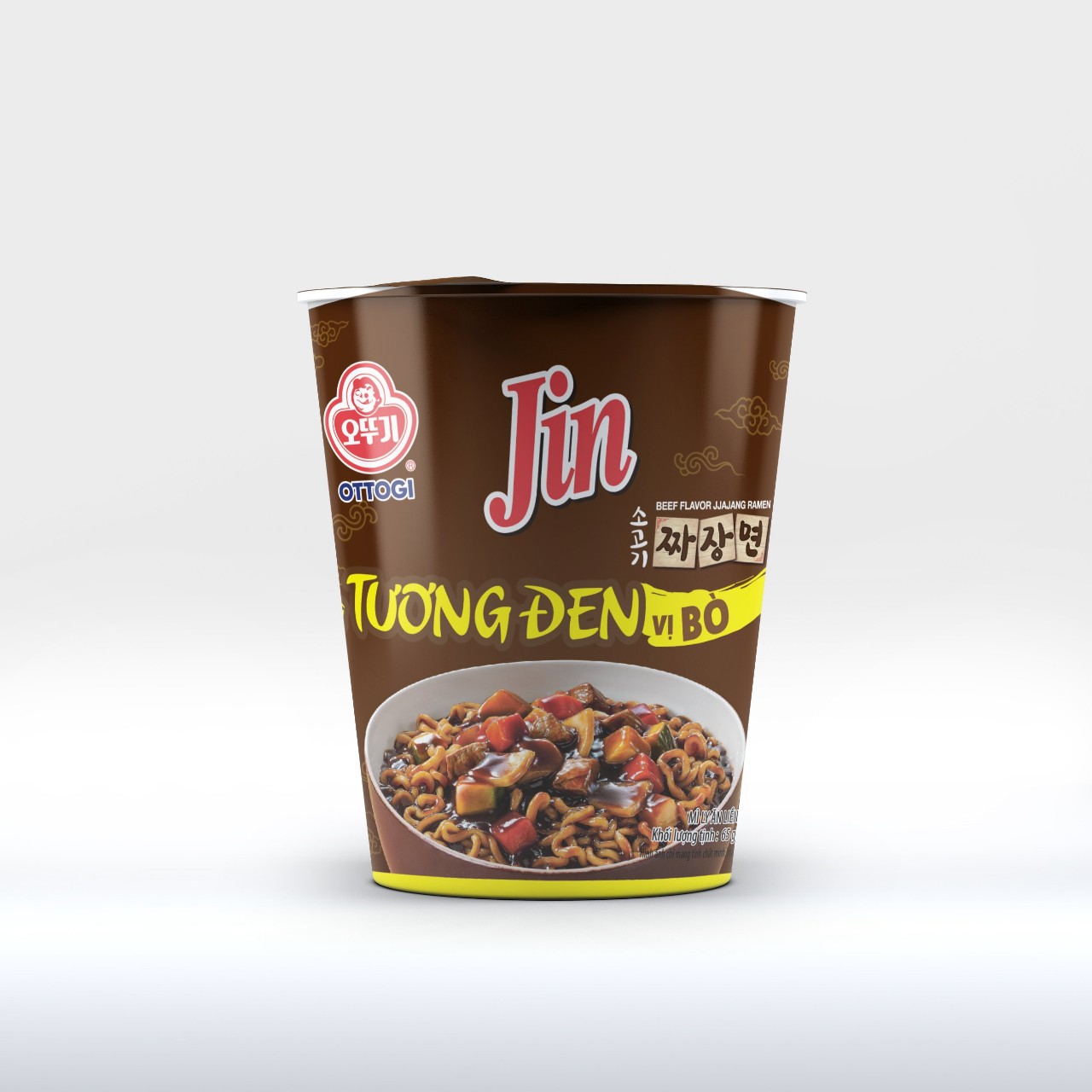 Mì Ly Tương đen vị bò Ottogi 85g