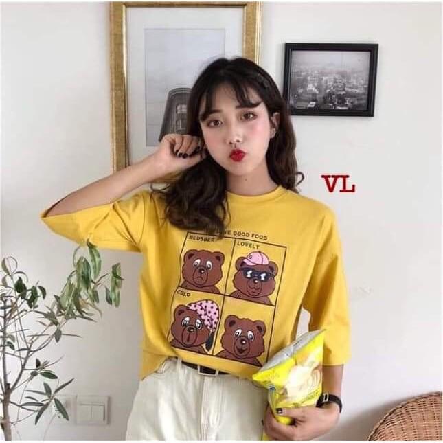Áo phông bốn chú gấu bla0319