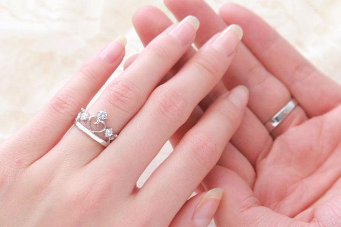 Nhẫn Đôi Vua Và Nữ Hoàng Bạc Hiểu Minh NC068S