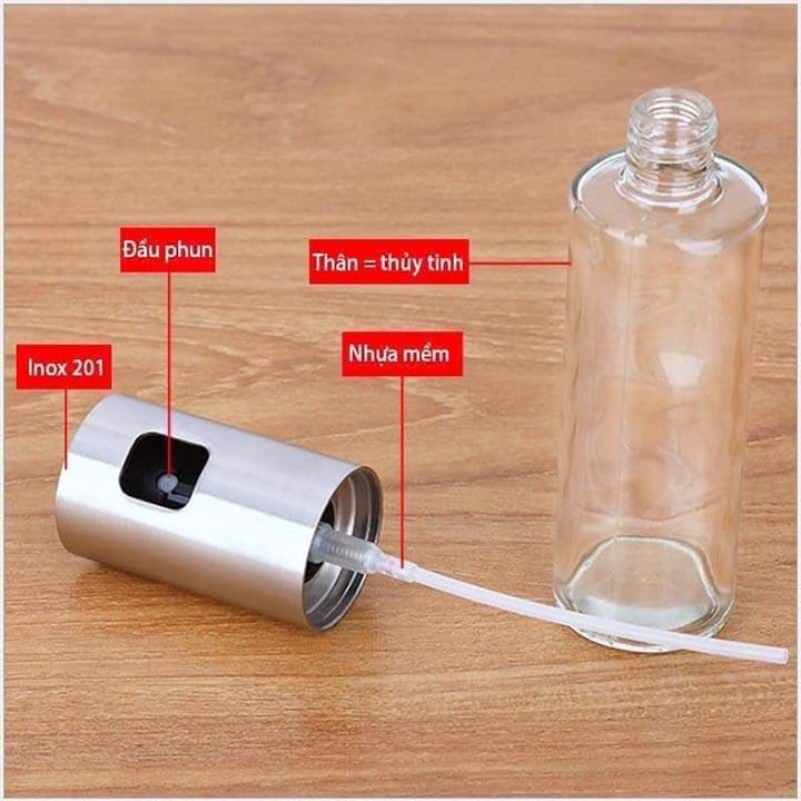 Bình xịt dầu ăn, nước tương