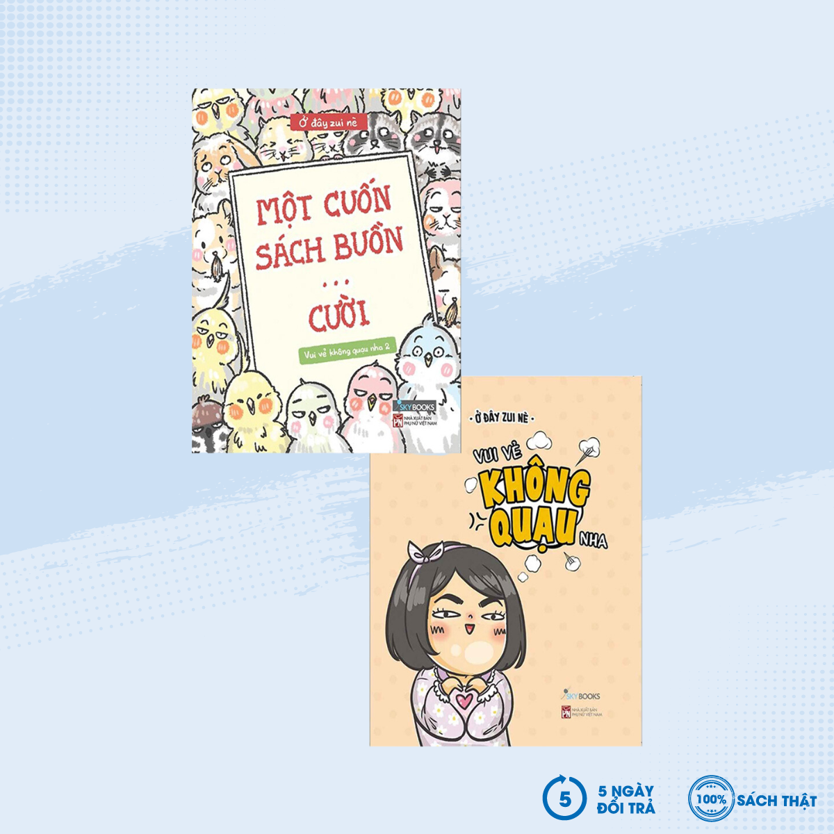 Sách - combo vui vẻ không quạo - az - newshop
