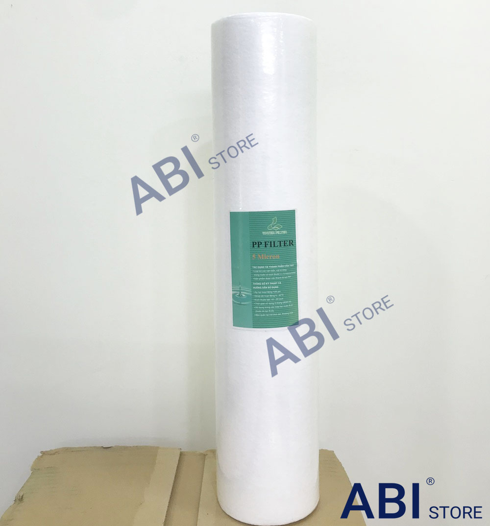 Lõi lọc béo 20 inch, lõi lọc nước đầu nguồn, lõi bông hàng chất lượng
