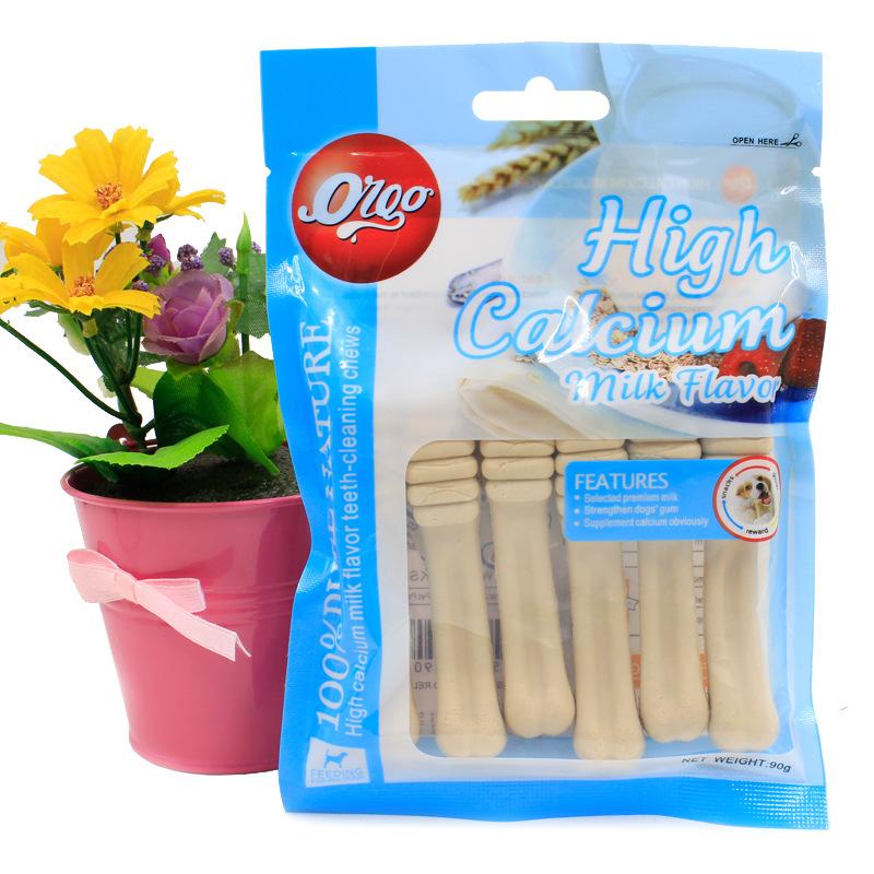 Xương gặm sạch răng cho chó Orgo gói 90g