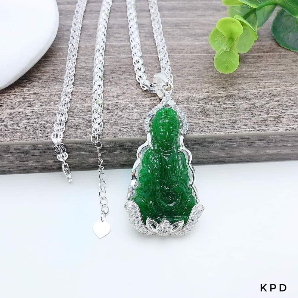 Mặt dây chuyền phật quan âm.cho bà và mẹ.