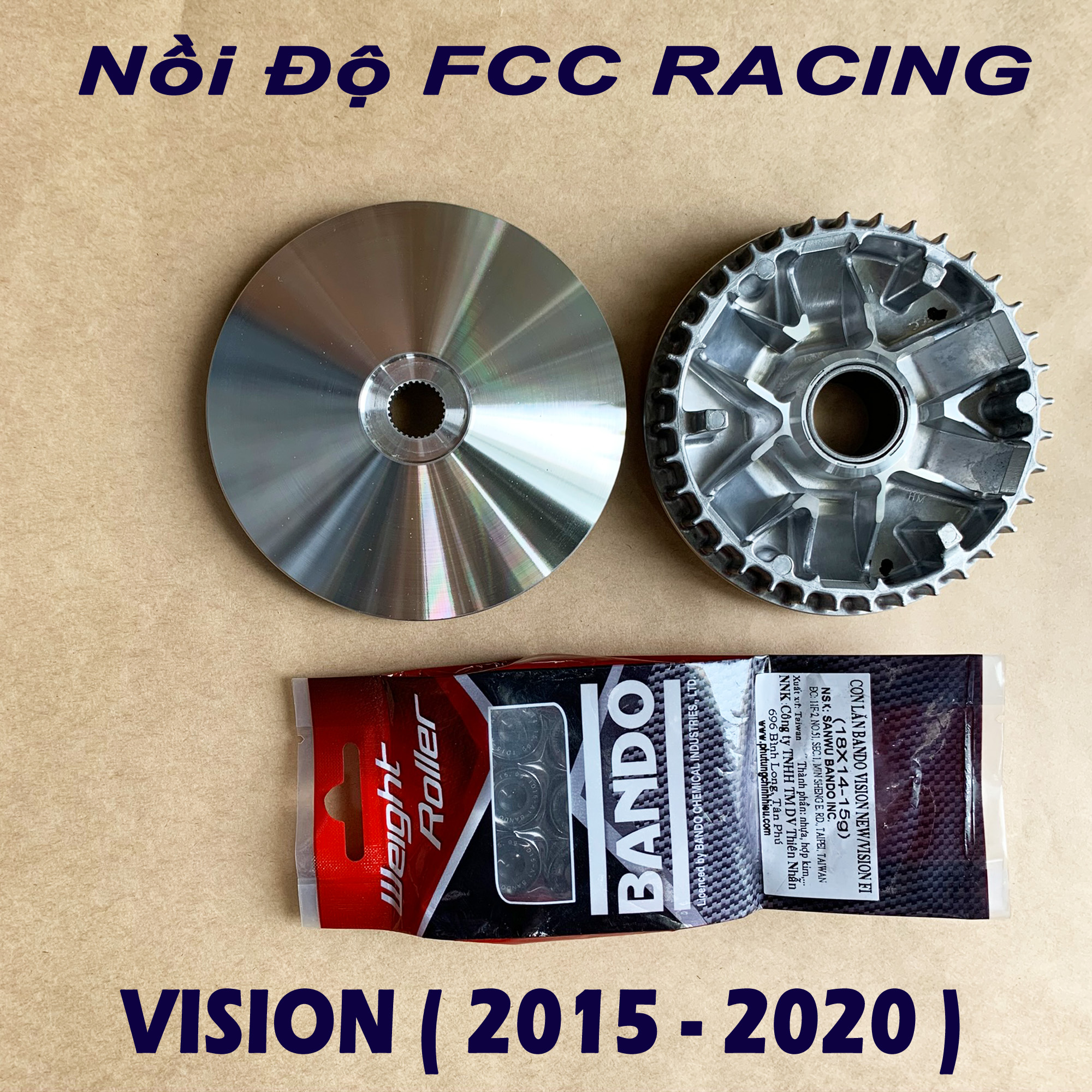 Nồi độ cho Honda Vision 2015 - 2020
