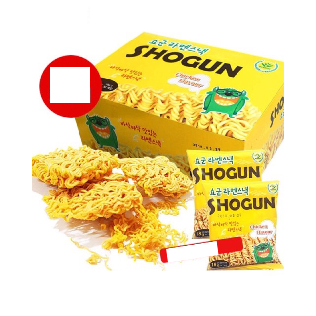 Mỳ Tôm Shogun - Mỳ Trẻ Em Ăn Liền Hàn Quốc Shogun - Gói 18G - foody.taiwan