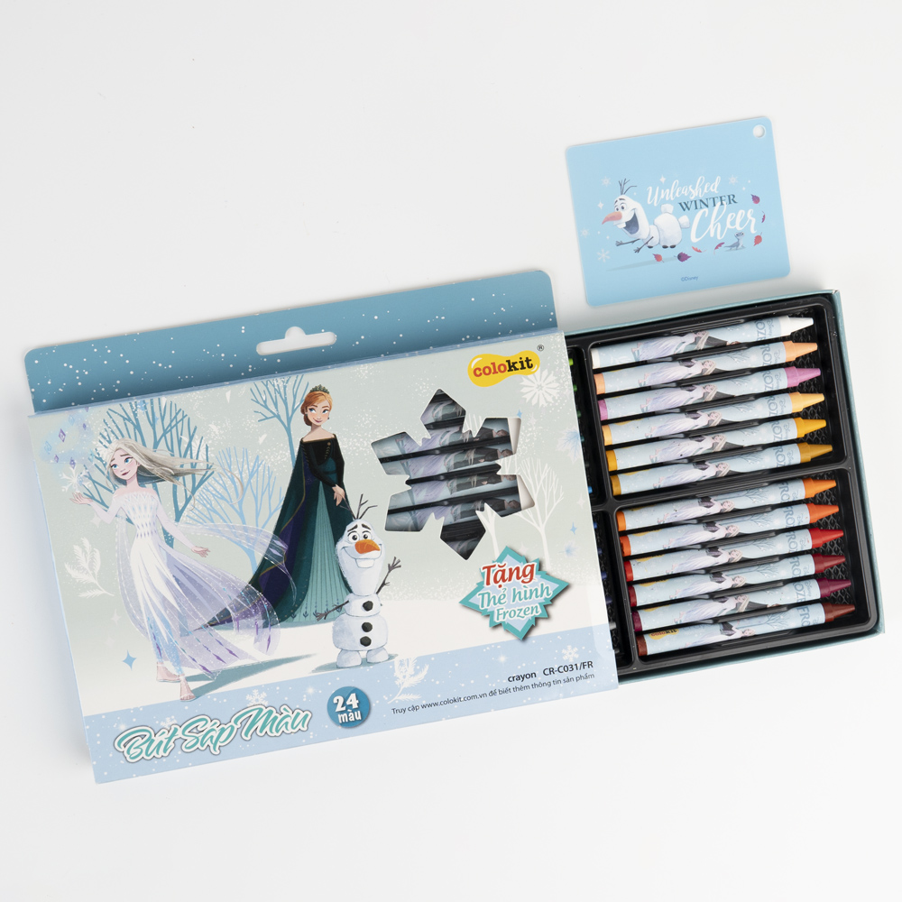 Bút sáp màu colokit disney frozen cr-c031/fr