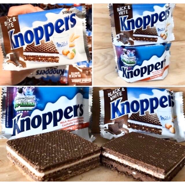 BÁNH XỐP SOCOLA KNOPPERS MINIS 200G