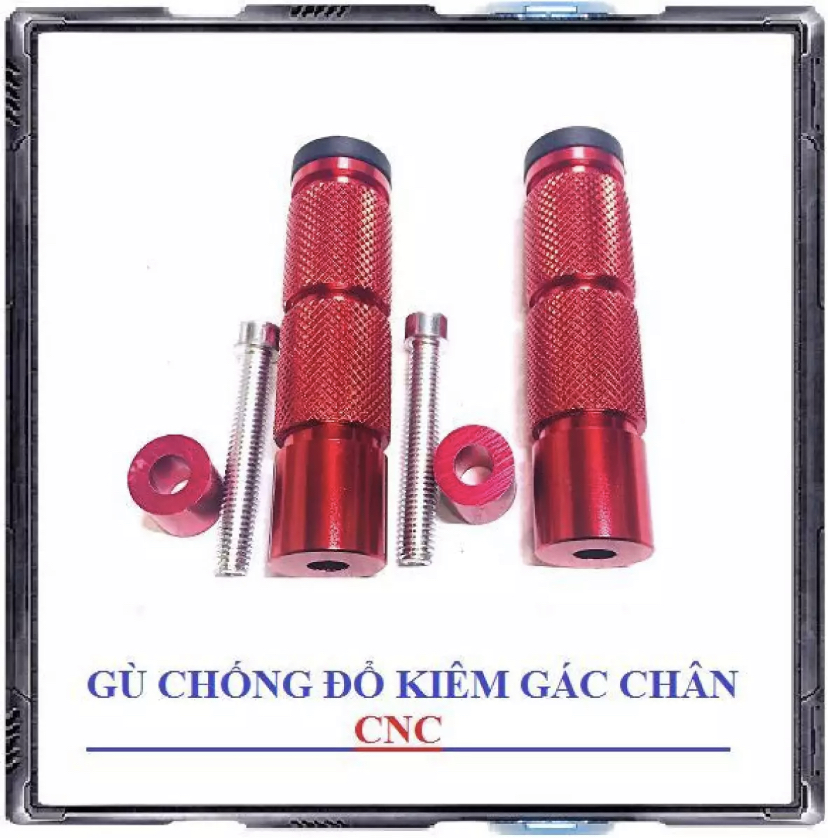 [ Màu vàng giá 1 cặp ] Gù chống đổ kiêm gác chân K1