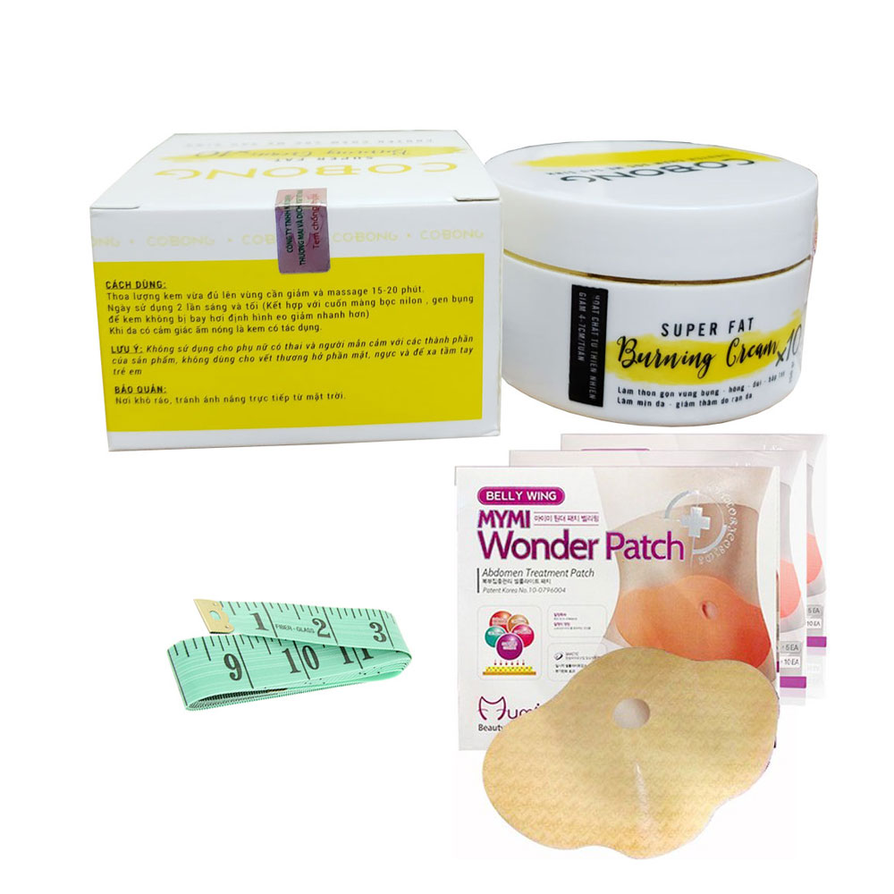 [HCM]Kem tan mỡ Cô Bông giúp giảm mỡ bụng bắp bùi bắp tay TẶNG KÈM 5 MIẾNG DÁN TAN MỠ WONDER