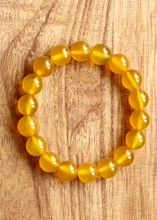 [HCM] Vòng tay đá mã não vàng 8ly