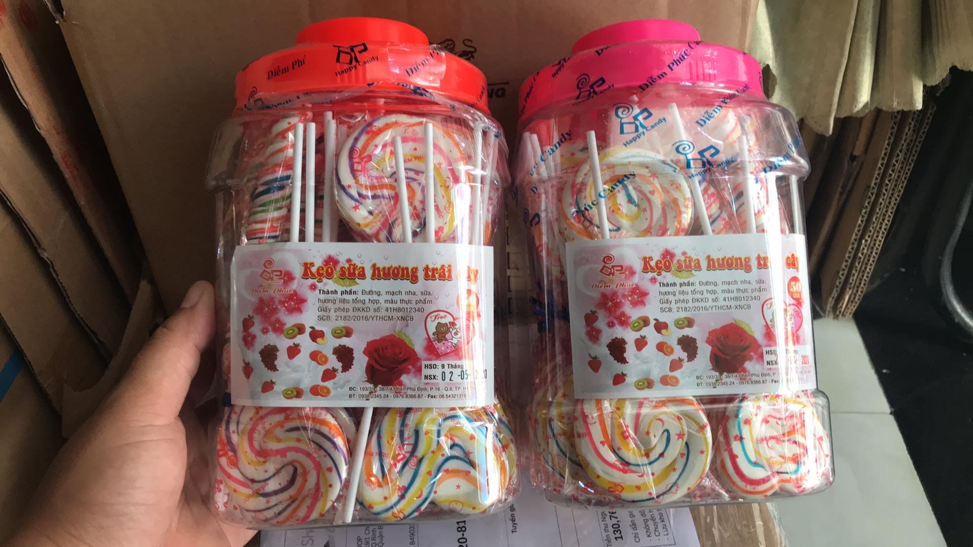 Kẹo que cứng Diễm Phúc 50 que