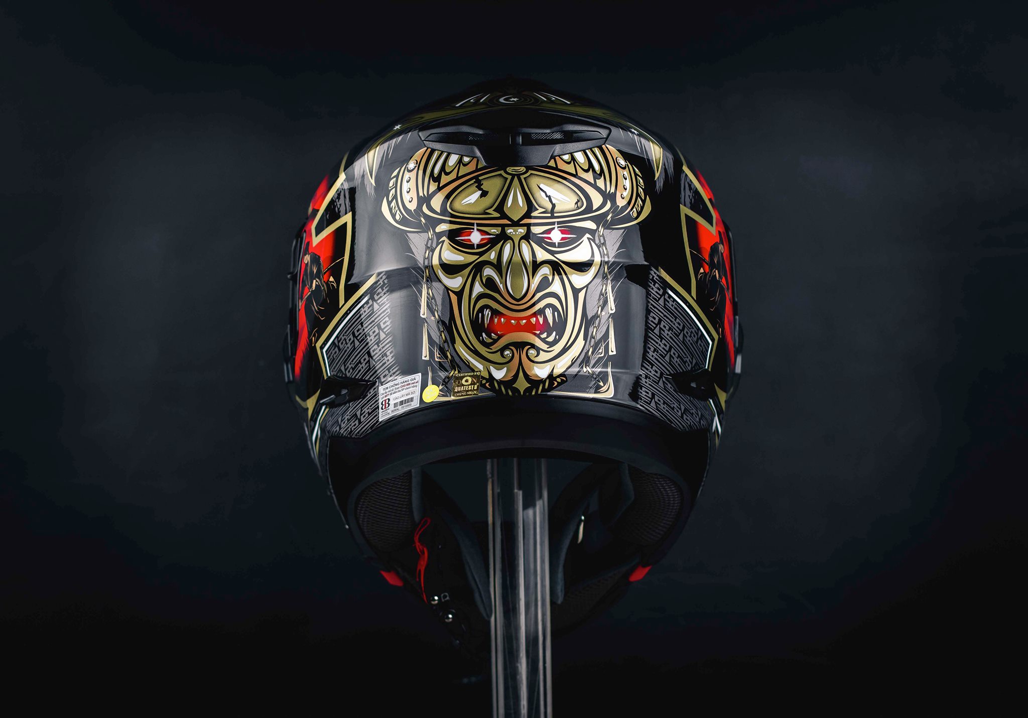 ZEUS 613B - Màu Black Samurai - Mũ bảo hiểm