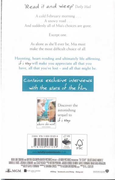 Tiểu thuyết-Sách Anh: If I stay
