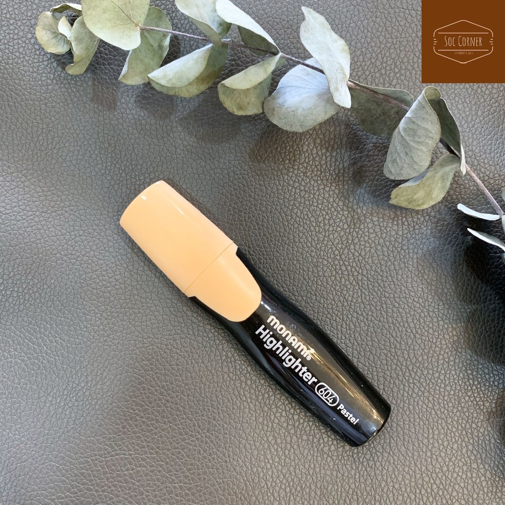 1 cây bút Monami Highlighter 604 Pastel