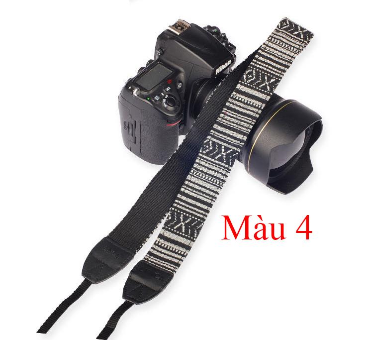 [HCM]Dây đeo máy ảnh kiểu thổ cẩm