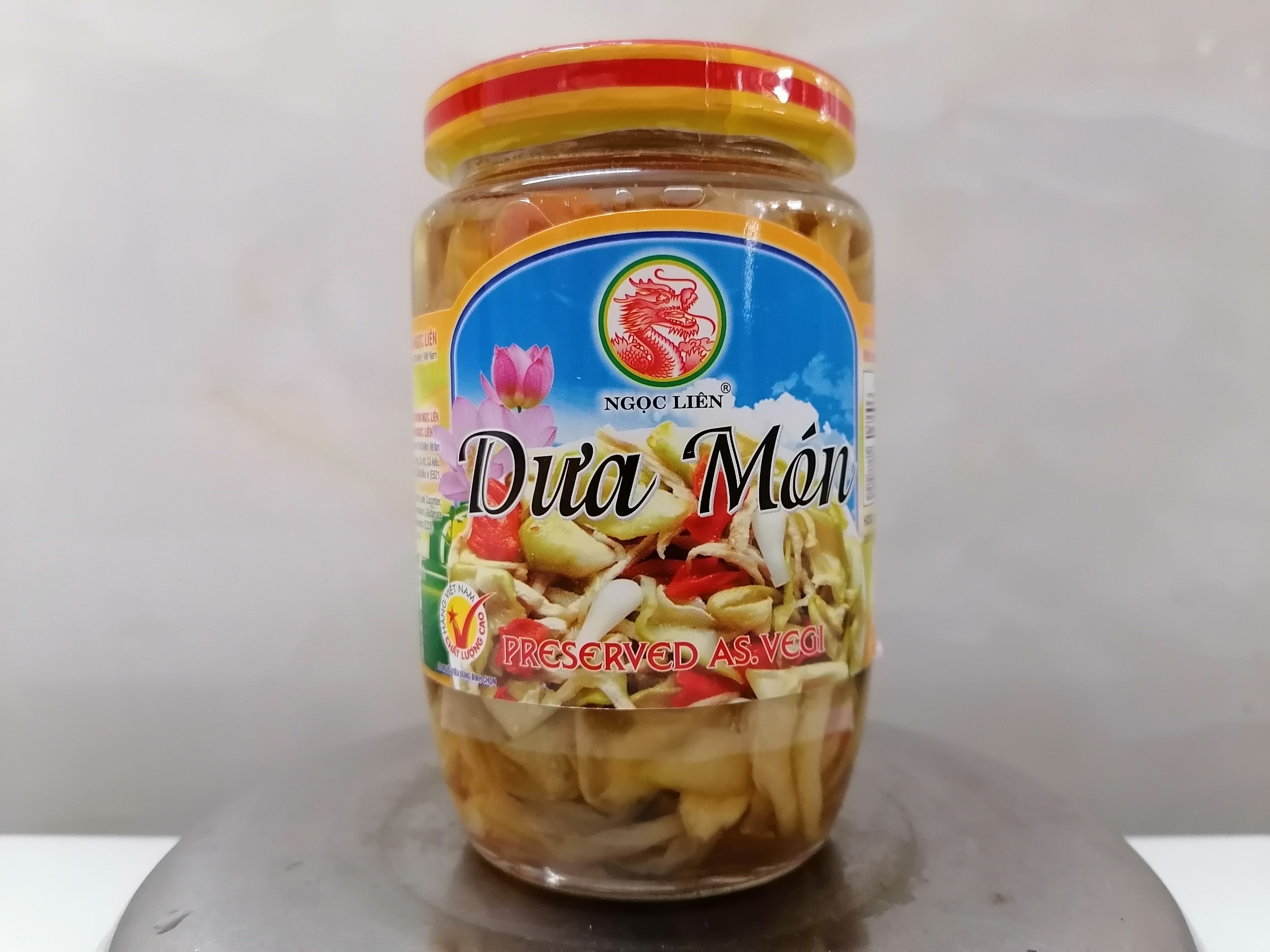 Dưa món ngọc liên preserved vegetablets