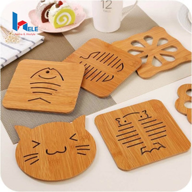 Đế Lót Nồi  Lót Ly Hình Thú Đáng Yêu