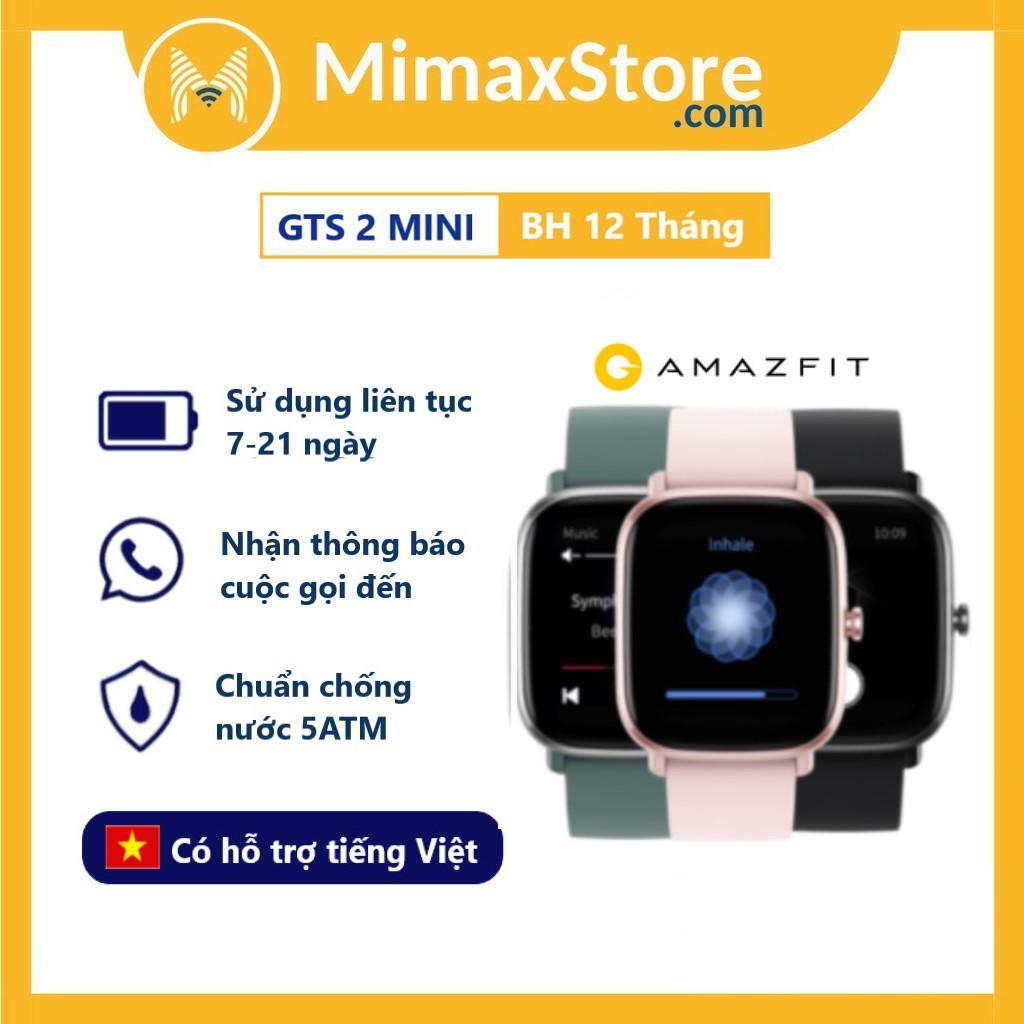 >> BÁO GIÁ ĐỒNG HỒ THÔNG MINH XIAOMI AMAZFIT GTS 2 - HÀNG CHÍNH HÃNG - BẢO HÀNH 12 THÁNG | Shopee Lazada Sendo Tiki mới nhất 126 Đồng Hồ Thông Minh Amazfit GTS 2 Mini | Hàng Chính Hãng | Bảo Hành 12 Tháng 1 Đổi 1