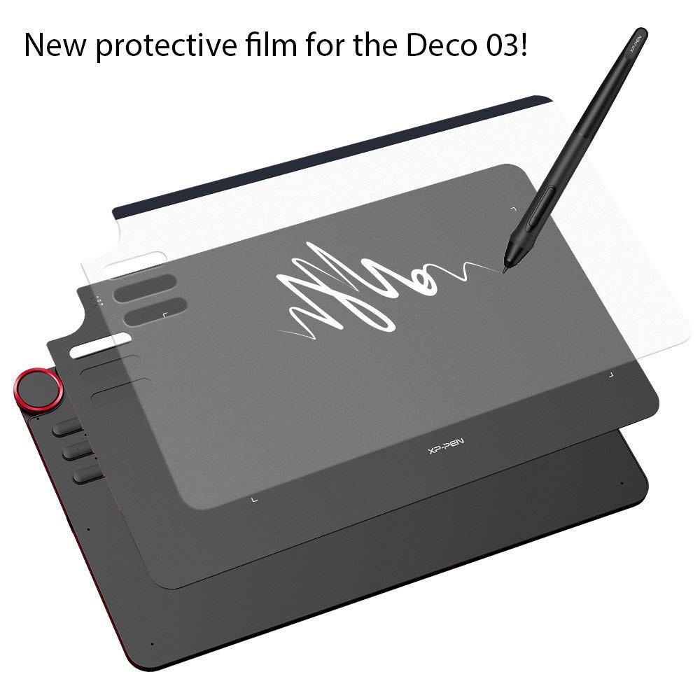 [HCM]MIẾNG DÁN BẢO VỆ MẶT BẢNG VẼ XP-PEN DECO 03 PROTECTOR FILM