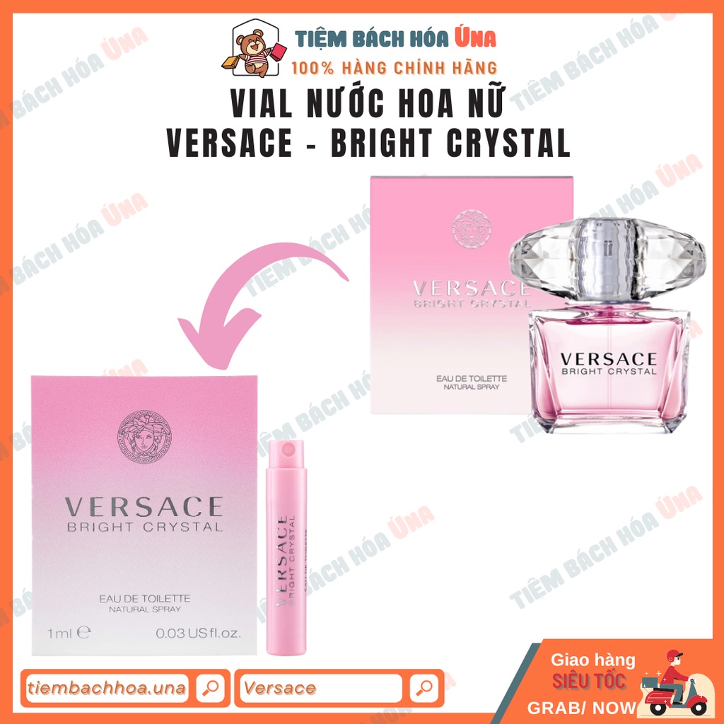 Vial, mẫu thử nước hoa Versace Bright Crystal EDT