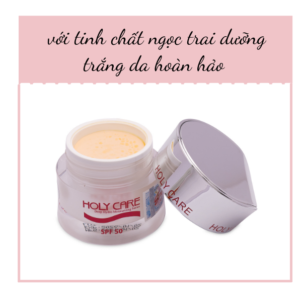 [Có Quà tặng]Kem Dưỡng Da Holy Care Ngọc Trai 20gr