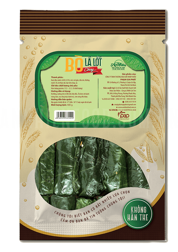 Bò Lá Lốt Chay An Nhiên 400g
