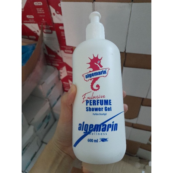 Sữa Tắm Cá Ngựa Algemarin Perfume 600ml - Chuẩn hàng Đức