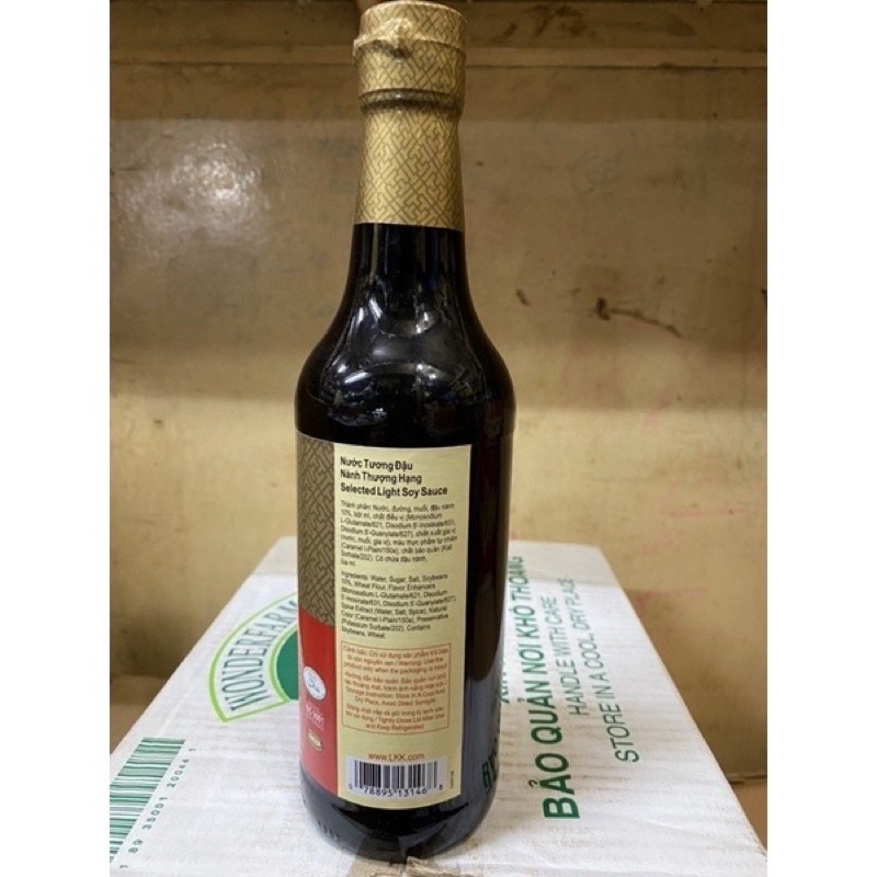 Nước tương thượng hạng Lee Kum Kee 500ml