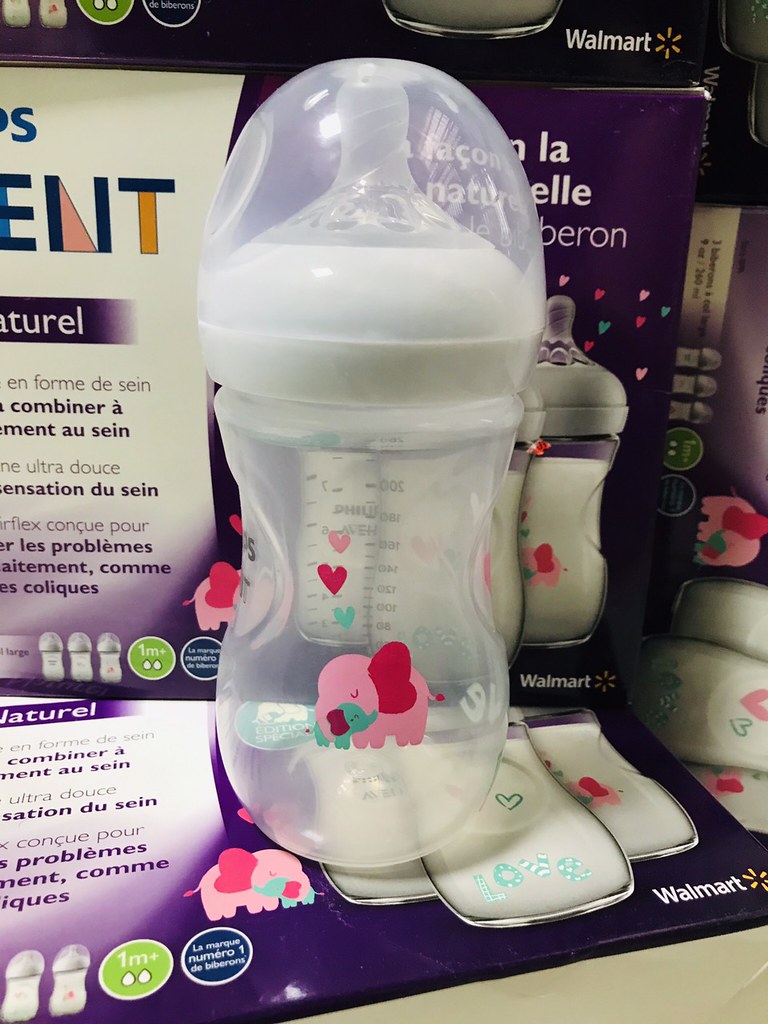 Bình sữa chống đầy hơi Avent Natural 260ml