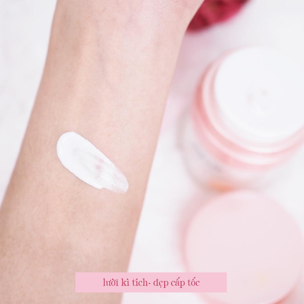 Kem lười MKUP dưỡng ẩm trắng da Real complexion Cream