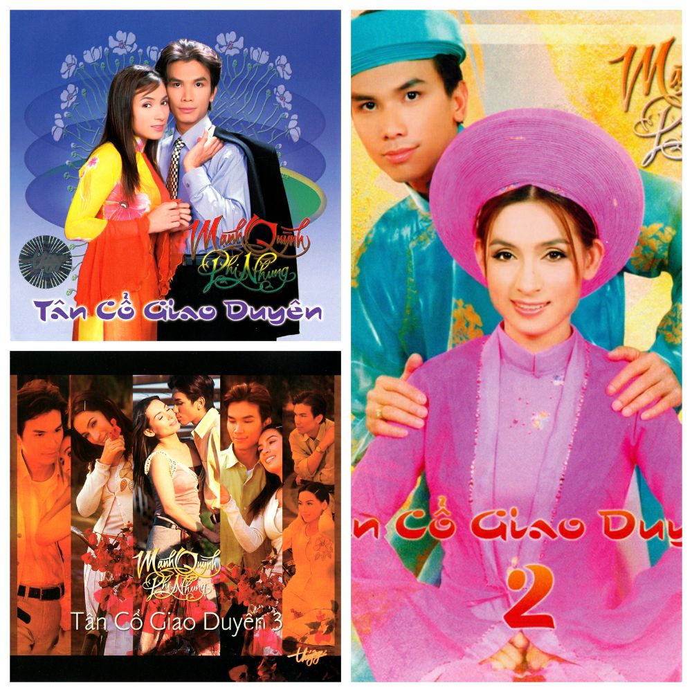 [MDCD] Bộ 3 đĩa CD Tân Cổ Giao Duyên Mạnh Quỳnh Phi Nhung 1 2 3