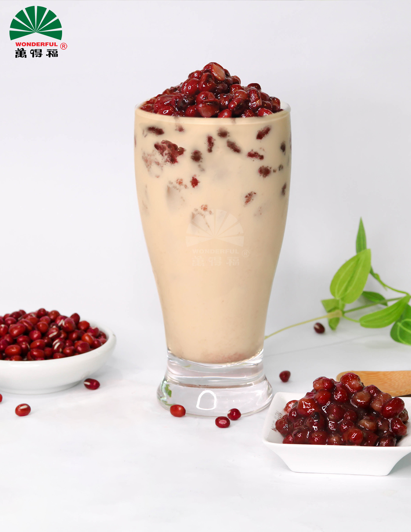 Chè đậu đỏ Wonderful lon 900g