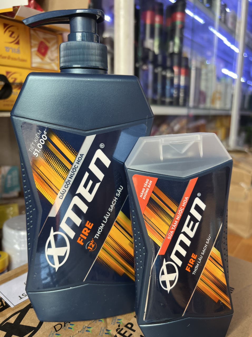 Dầu gội xmen fire 650g