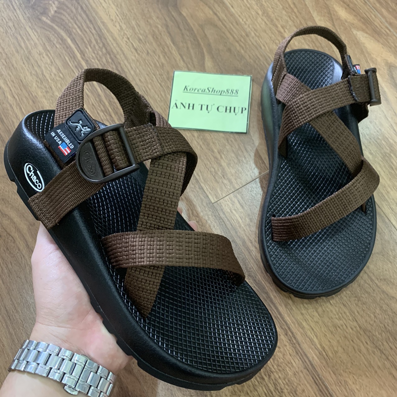 Dép Xăng Đan Nam Chaco D180 Đế Cứng