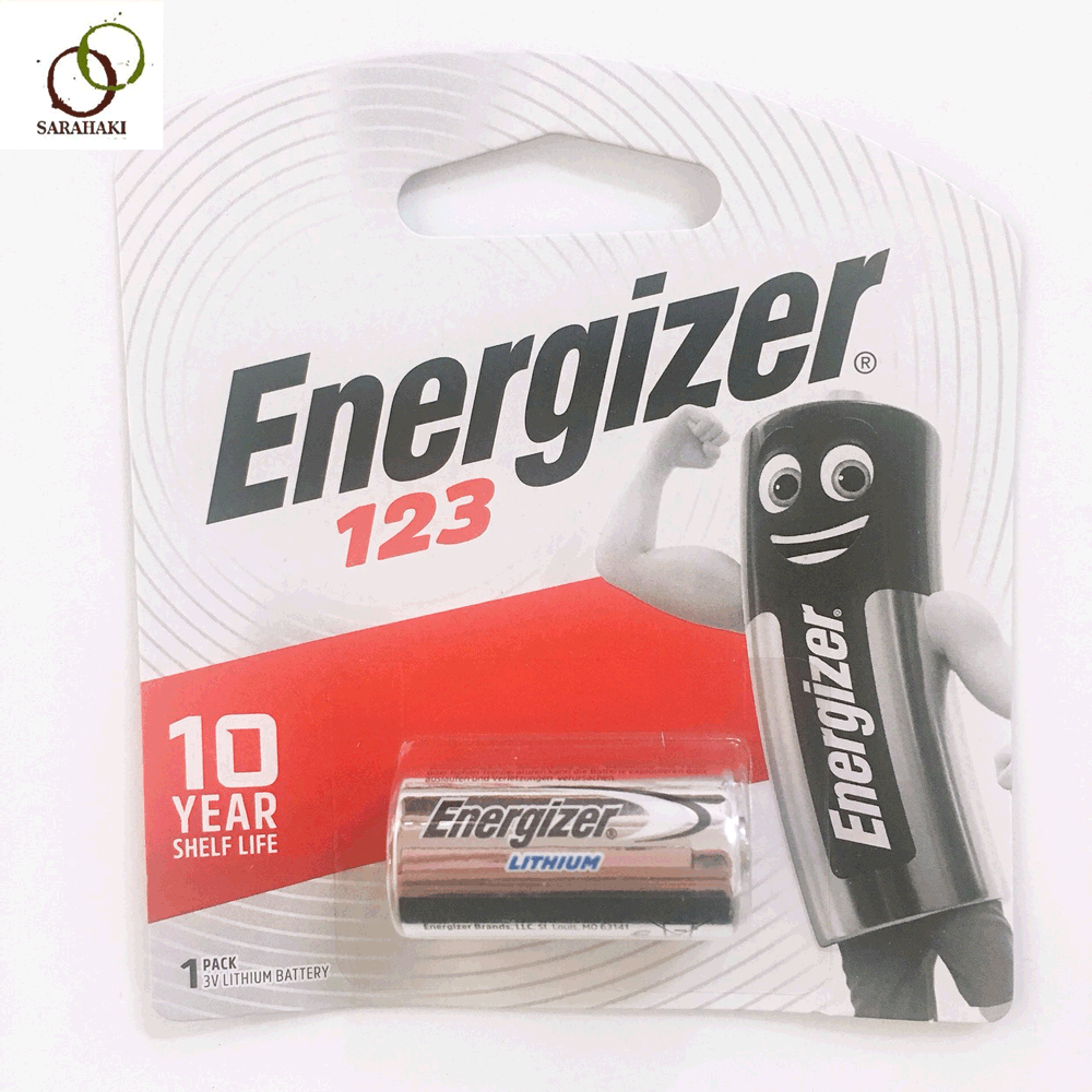 Combo 5 vỉ pin máy ảnh CR123A Energizer  Lithium 3V ( 1 vỉ 1 viên )
