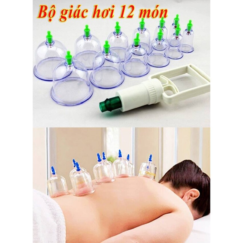 Bộ giác hơi 12 ống tại nhà