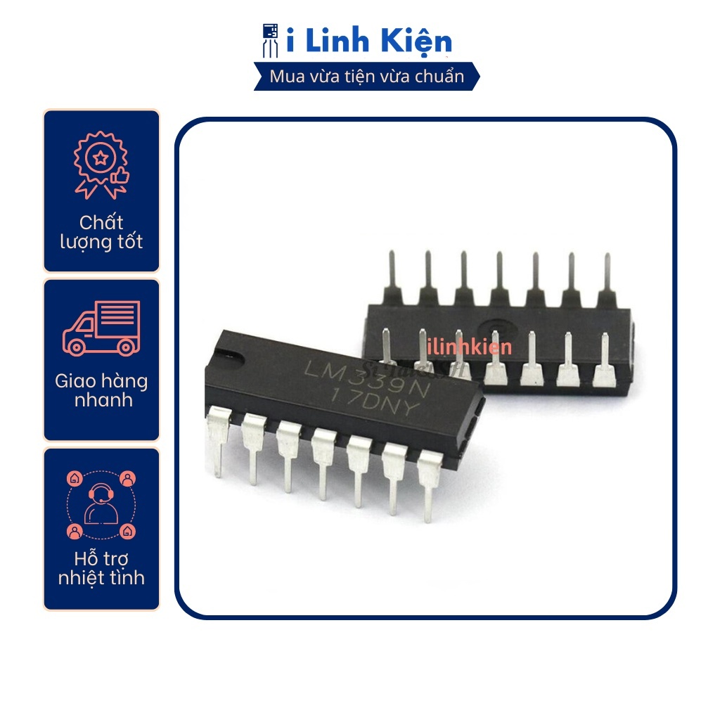 Lm339n dip-14 chính hãng chất lượng tốt