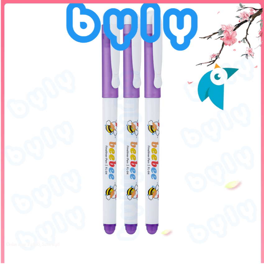 [Nhập RS0822 giảm 30k cho đơn 99k]Bút lông kim Bee Bee con ong Thiên Long FL-04