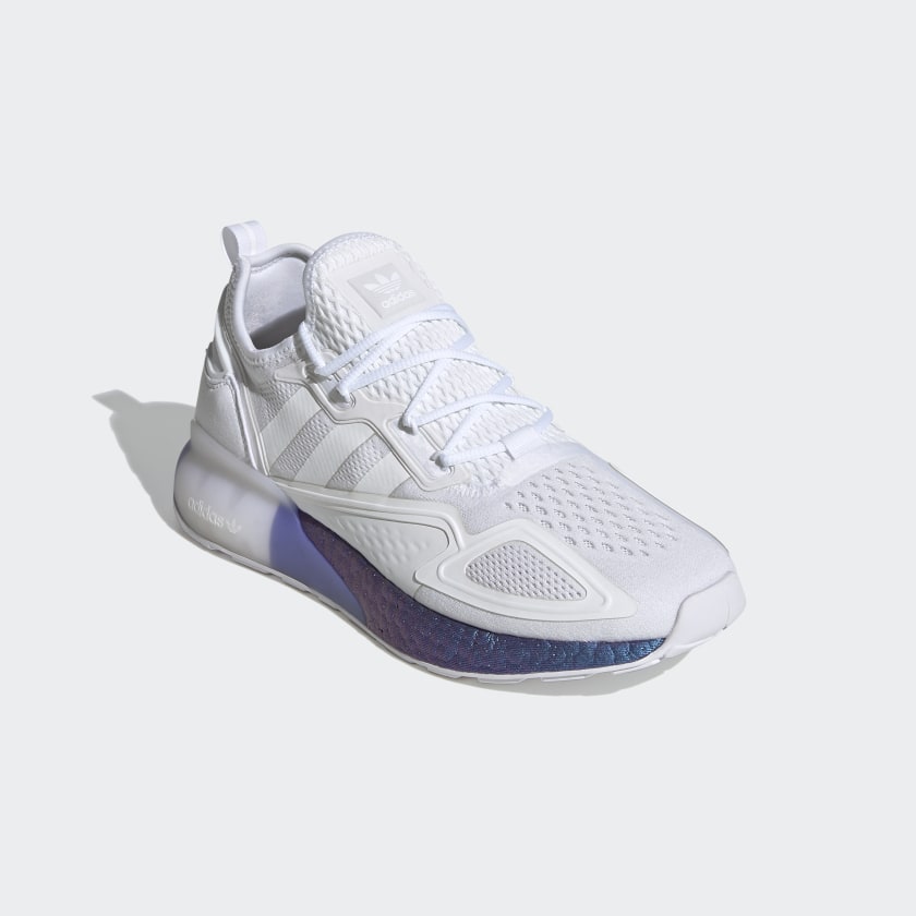 Giày Adidas Zx2K trắng xanh