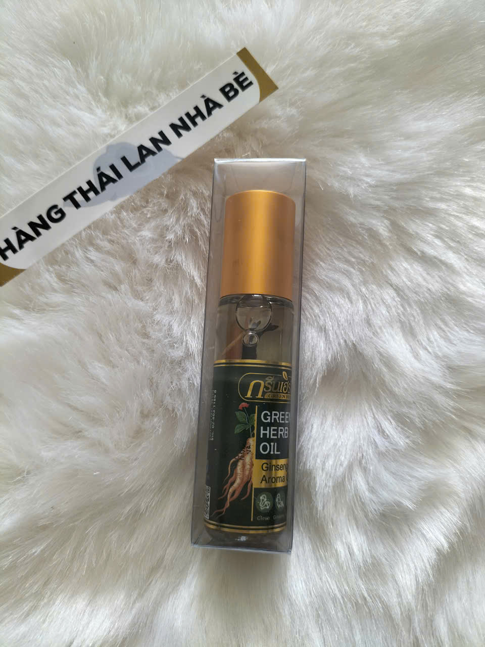 [HCM]Dầu lăn nhân sâm Thái Lan- Dầu gió lăn Hàng nội địa Thái
