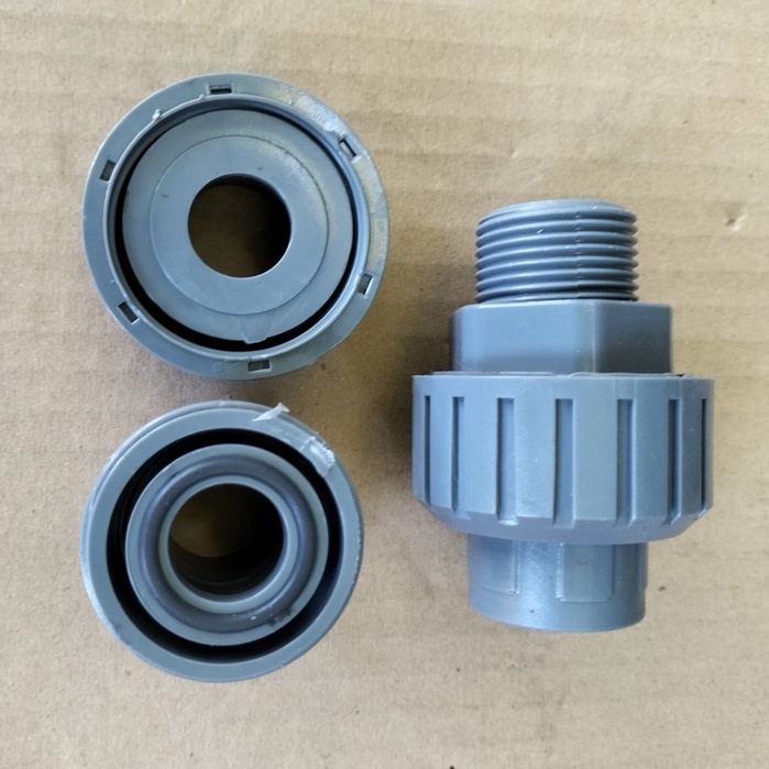 Rắc co ren ngoài 34mm, dùng lắp máy bơm nước