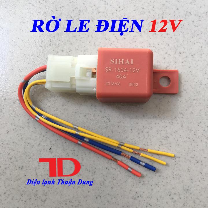 12V Electric Relay - Thuan Dung Refrigeration