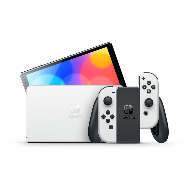 Máy Nintendo Switch Oled 2022 Hàng Nhập Khẩu (màu trắng, tặng kèm bộ phụ kiện)
