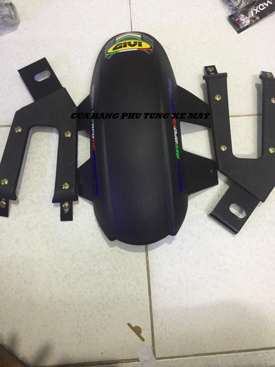 Dè 4 chân chắn bùn cho xe Exciter 150/ Winner 150/ Winner X màu đen