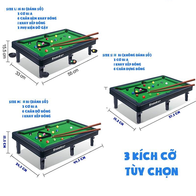 Bida Mini giá rẻ cho trẻ em và người lớn
