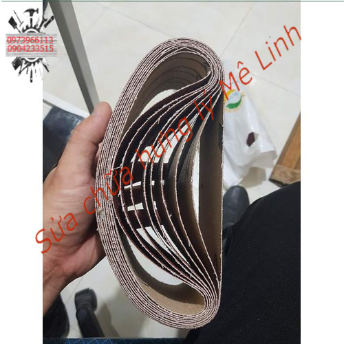 76mm*533mm nhám vòng cho máy chà nhám tăng
